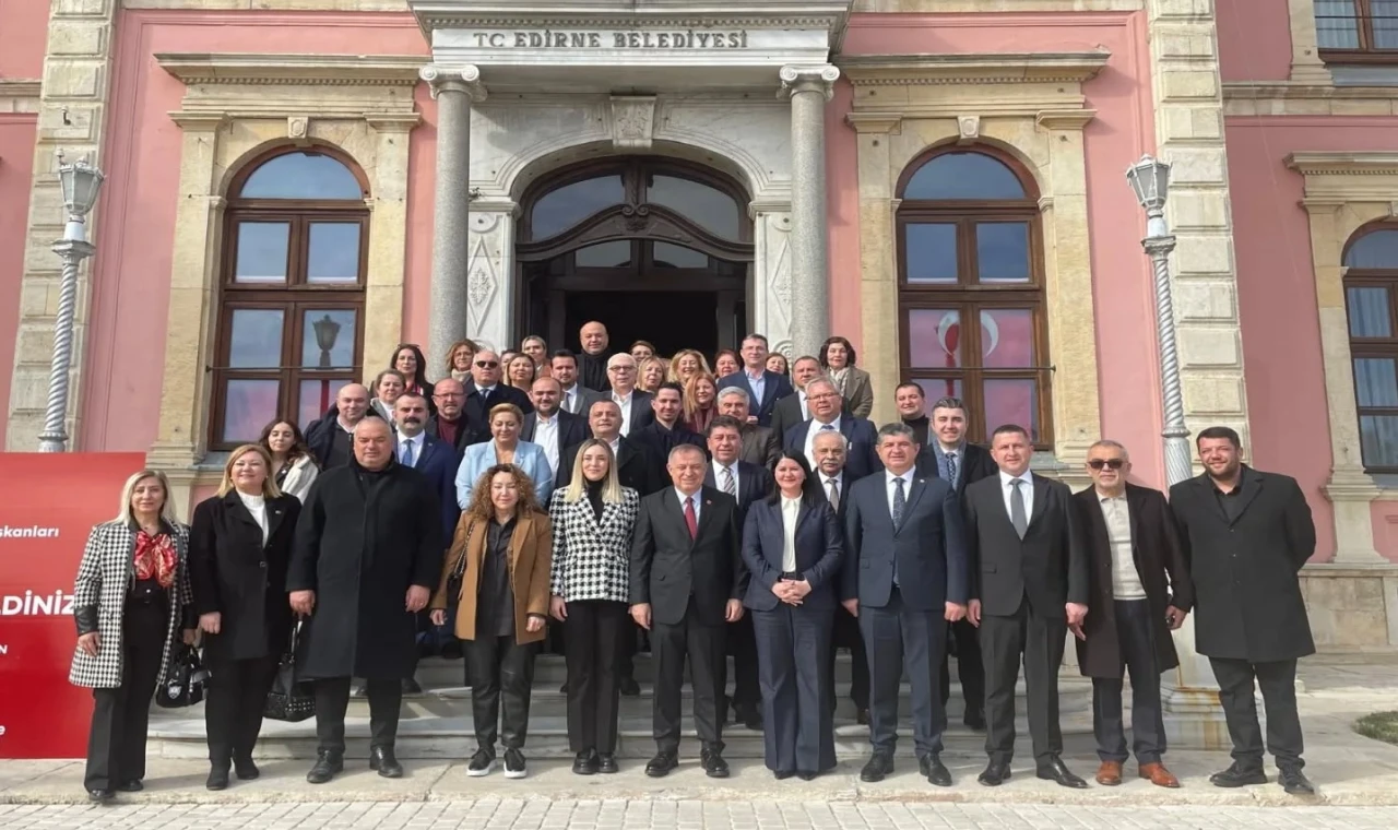 CHP’li belediye başkanları Edirne’de buluştu