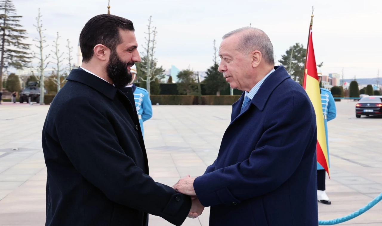 Geçiş dönemi Cumhurbaşkanı Şara, Türkiye’de