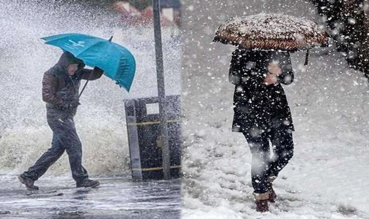 Kış geri döndü! Meteoroloji 48 ili ’sarı’ kodlu uyardı!