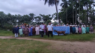 Arakanlı ve Bangladeşli yetimler Ayasofya Camisi için dua etti