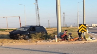 Malatya’da kamyonetle otomobil çarpıştı: 7 yaralı