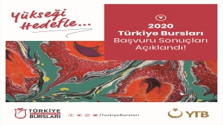 YTB’nin 2020 ”Türkiye Bursları” başvuruları sonuçları açıklandı