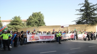 İstanbul’da motosikletlilerden Azerbaycan’a destek konvoyu