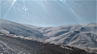 Van’da yüksek kesimlere kar yağdı