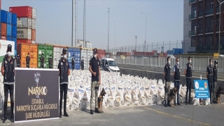 İstanbul’da bir gemide 228 kilo 438 gram kokain ele geçirildi