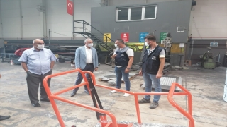 Sakarya’da bir firma yerli emniyet kemeri simülatörü üretti