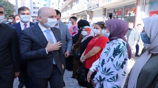 Ulaştırma ve Altyapı Bakanı Karaismailoğlu, Mardin Valiliğini ziyaret etti