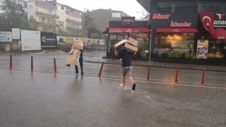 Kocaeli’de sağanak etkili oldu