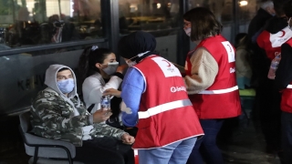 Türk Kızılay deprem bölgesinde yaraları sarmaya devam ediyor