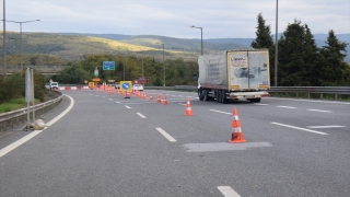 Anadolu Otoyolu Bolu Dağı Tüneli Ankara yönü trafiğe kapatıldı