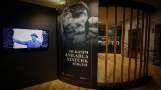 Kültür ve Turizm Bakanlığınca ”10 Kasım Anılarla Atatürk Sergisi” açıldı