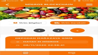 Migros, meyve ve sebzelerinin tazeliğini blockchain ile takip edecek