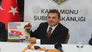 Kastamonu’da şehit ailelerinden ”Can Azerbaycan’a bir mektubum var” kampanyası