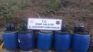 İzmir’de 1640 litre sahte içki ele geçirildi