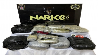 Batman’da 44 kilo 800 gram skunk ele geçirildi