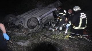 Aydın’da takla atan otomobilin sürücüsü hayatını kaybetti