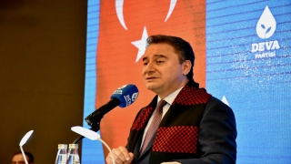 DEVA Partisi Genel Başkanı Ali Babacan partisinin Eskişehir İl Kongresi’ne katıldı