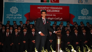 Afganistan’daki TMV okullarında mezuniyet heyecanı