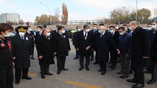 Ankara’da trafik kazası sonucu şehit olan polis memuru son yolculuğuna uğurlandı