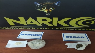 Manisa’da 110 gram sentetik uyuşturucu ile 5 gram esrar ele geçirildi