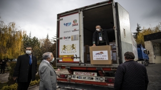 Doğu ve Güneydoğu’daki çocuklar için hazırlanan ”Hediye Karavanı” Ankara’dan yola çıktı