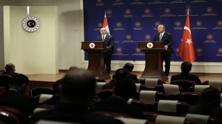 Bakan Çavuşoğlu, Iraklı mevkidaşı Hüseyin’le ortak basın toplantısında konuştu: (1)