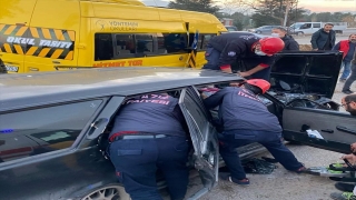 Elazığ’da minibüs ile otomobil çarpıştı: 7 yaralı