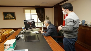 Beykoz Belediye Başkanı Murat Aydın, AA’nın ”Yılın Fotoğrafları” oylamasına katıldı