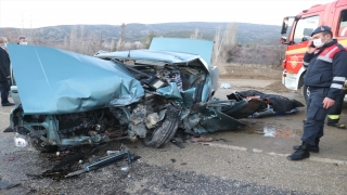 Isparta’da trafik kazası: 1 ölü, 4 yaralı