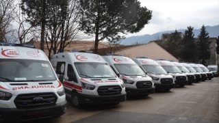 Sağlık Bakanlığı, Bursa’ya 18 yeni ambulans gönderdi