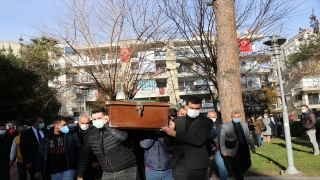 Kovid19’dan vefat eden Türk SağlıkSen Denizli Şube Başkanı Kurşunoğlu son yolculuğuna uğurlandı