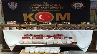 Kastamonu’da tütün kaçakçılığı operasyonunda 3 kişi yakalandı