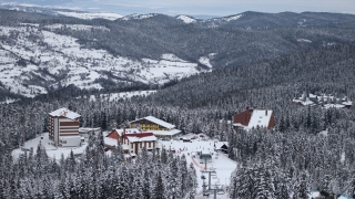 Ilgaz Dağı’nda kayak sezonu başladı