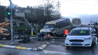 Küçükçekmece’de trafik kazası: 7 kişi yaralandı