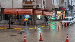 Edirne’de sağanak nedeniyle akarsuların debisi yükseldi