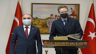 AB Türkiye Delegasyonu Başkanı Nikolaus MeyerLandrut, Kayseri’de ziyaretlerde bulundu: