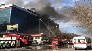 Ümraniye’de fabrika yangını