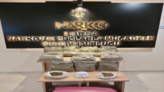 Bursa’da 20 kilogram sentetik uyuşturucu ele geçirildi