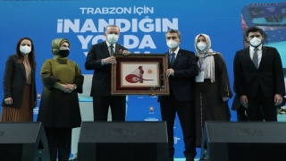 Cumhurbaşkanı Erdoğan AK Parti Trabzon 7. Olağan İl Kongresi’nde konuştu: (1)