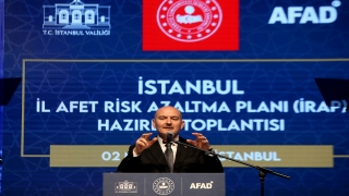 İçişleri Bakanı Soylu, İstanbul İl Afet Risk Azaltma Planı Hazırlık Toplantısı’nda konuştu: (2)