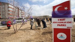 Nevşehir’de ”8 Mart Dünya Kadınlar Günü Parkı” açıldı