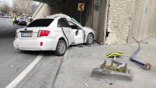 Bakırköy’deki trafik kazasında 1 kişi yaralandı