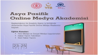 YTB ve AA iş birliğinde ”Asya Pasifik Online Medya Akademisi” programı sona erdi