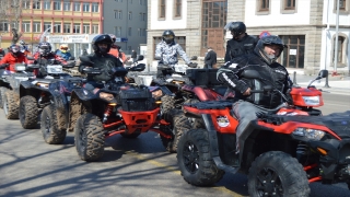 Afyonkarahisar’da ATV ve UTV tutkunlarının gezisi başladı