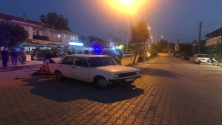 Antalya’da otomobille motosiklet çarpıştı, 2 kişi yaralandı