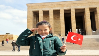 Hakkarili küçük Hira’nın Anıtkabir hayali gerçek oldu