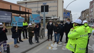 Konya, Karaman, Aksaray ve Afyonkarahisar’da ”Yaya önceliği kırmızı çizimizdir” etkinliği düzenlendi