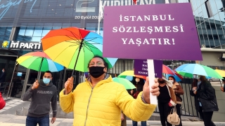 Pembe Hayat Derneği üyelerinden İYİ Parti’ye ”İstanbul Sözleşmesi” teşekkürü