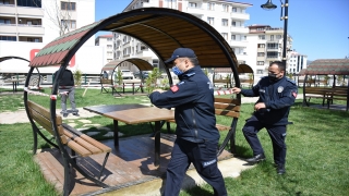 Bartın’da piknik alanları ile parklar koronavirüs tedbirleri kapsamında geçici olarak kapatıldı