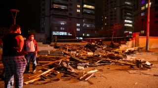 Gaziantep’te rüzgar hasara neden oldu